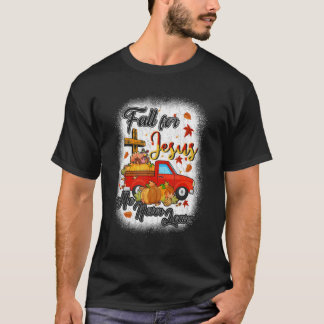 T-shirt Croix Jésus Christian Lover Chute pour Jésus Il Ne