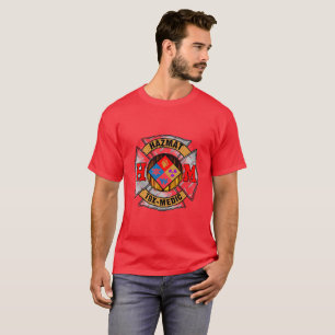 T-shirt Croix maltaise du tox-médiste de Hazmat