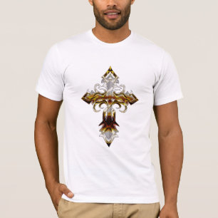 T-shirt Croix médiévale brunoise