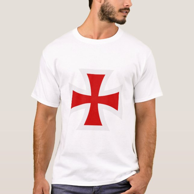 T-shirt Croix modèle (Devant)