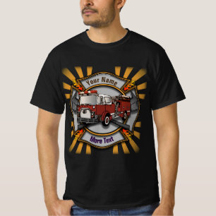 T-shirt Croix pompier