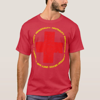 T-shirt Croix-Rouge vintage