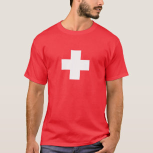 T-shirt Croix suisse plus