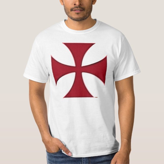 T-shirt Croix templaria 4 (Devant)
