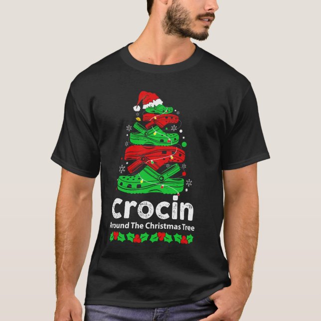 T-shirt Croquer autour du sapin de Noël (Devant)