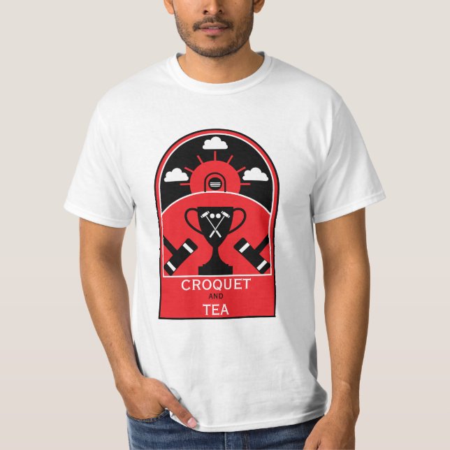 T-shirt Croquet de pelouse (Devant)