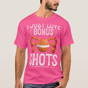 T-shirt Croquet Mallet Wicket Club Golf Croquet Lecteur Cr