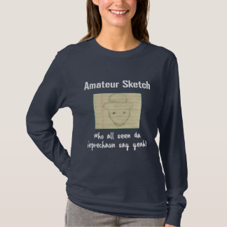 T-shirt Croquis amateur que tout le lutin vu du DA
