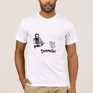 T-shirt croquis de bukowski