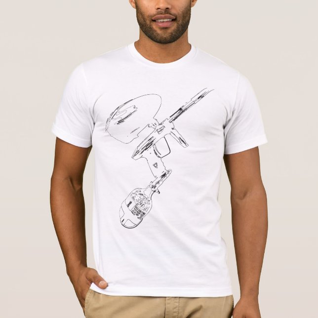 T-shirt Croquis LUXE de DLX (Devant)