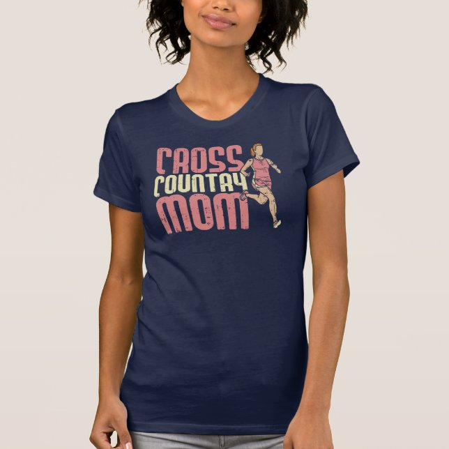 T-shirt Cross Country Mom (Devant)