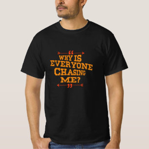 T-shirt Cross Country Pourquoi tout le monde me poursuit
