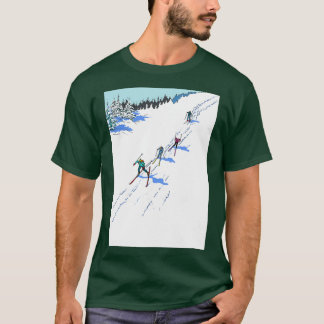 T-shirt Crosscountry Skiing