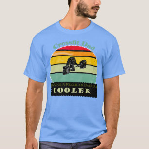 T-shirt Crossfit Papa Comme Un Papa Régulier Mais CoolerTS