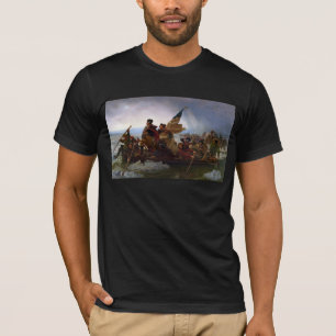 T-shirt Crossing Delaware 1776 : Général George Washington