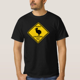 T-shirt Crossing Road sign Dodo