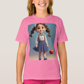 T-shirt croustillant et mignon