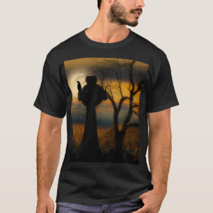 T-shirt Crow de croix celtique
