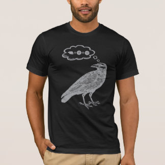T-shirt Crow Penser à la nourriture - Jeu de la Commission