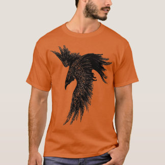 T-shirt Crow Raven Kattegat Accessoires Viking amp pour Vi