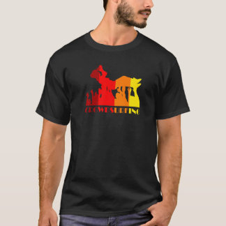 T-shirt Crowdsurf Design Rétro Pour Stagediving Et Pieds
