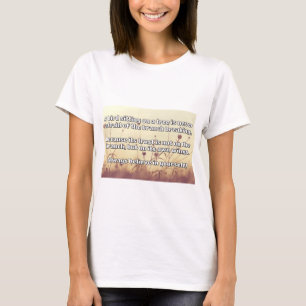 T-shirt Croyance Empath Citation d'encouragement positif