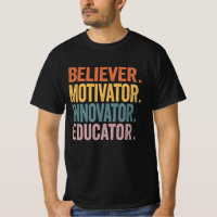 Croyant Motivateur Innovateur Educateur Rétro Teac