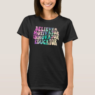 T-shirt Croyant Motivateur Innovateur Éducateur Tie Dye Th