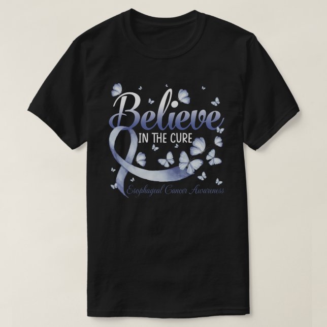 T-shirt Croyez En La Sensibilisation Au Cancer Esophagien  (Design devant)