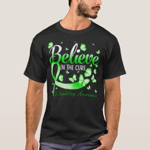 T-shirt Croyez En Le Papillon De Sensibilisation Au Handic