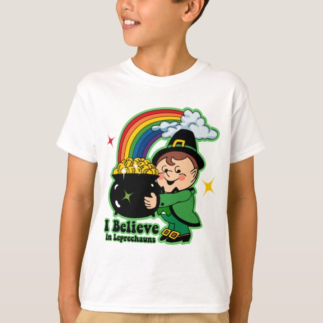 T-shirt Croyez en lutins (Devant)