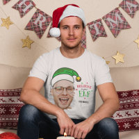 Croyez En Votre Photo De Noël Amusante De Lutin