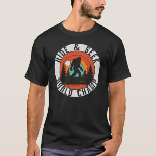 T-shirt Croyez En Vous-Même Bigfoot Motivation Sunset
