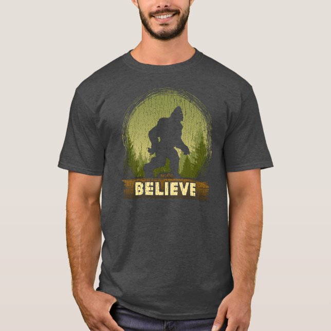 T-shirt Croyez Gros Pied cadeau de nouveauté pour les amat (Devant)