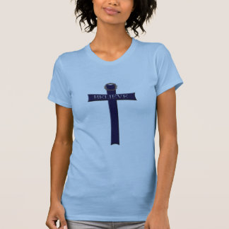 T-shirt Croyez la pièce en t