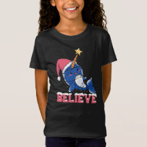 Croyez Narwhal Noël Fée Lumières