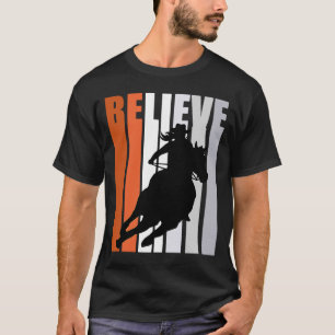 T-shirt Croyez Orange fille fille fille du sud Hors de l'O
