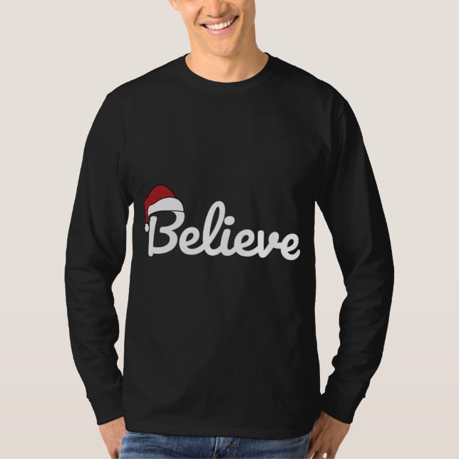 T-shirt Croyez Père Noël Cute Christmas (Devant)