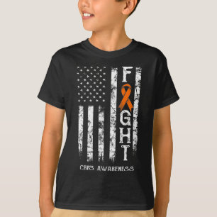 T-shirt Crps Nous Guerrier Drapeau Rsd Crps Sensibilisatio