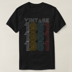T-shirt Cru 1961 cinquante-huitième cadeaux d'anniversair