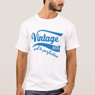 T-shirt Cru 1974 âgé au quarante-troisième cadeau