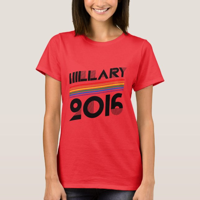 T-SHIRT CRU 2016 - .PNG DE FIERTÉ DE HILLARY (Devant)
