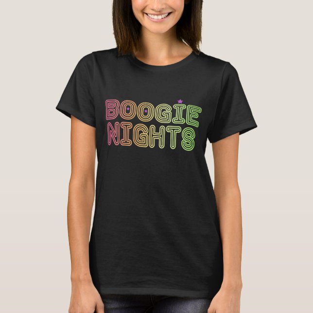 T-shirt Cru de Dirk Diggler de film de nuits de boogie (Devant)