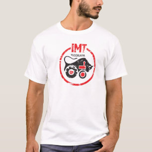 T-shirt Cru de la Yougoslavie de tracteur d'IMT