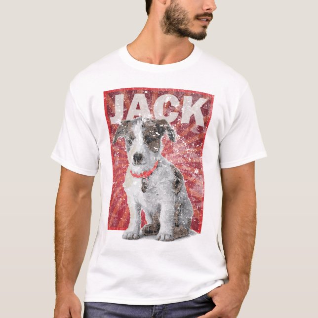 T-shirt Cru de propriétaire d'animal familier de Jack (Devant)