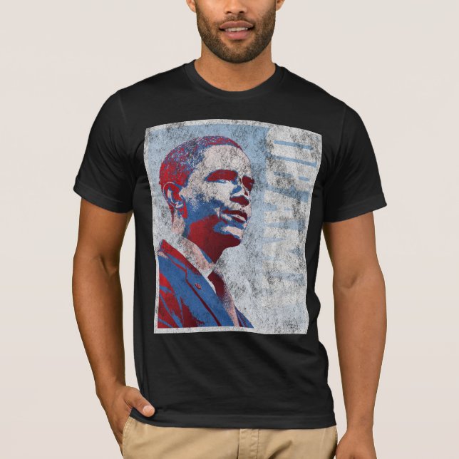 T-shirt Cru du Président Barack Obama (Devant)