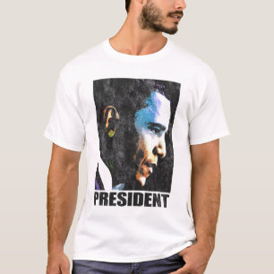 T-shirt Cru du Président Barack Obama - customisé