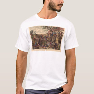 T-shirt Cru en Californie (0604A)