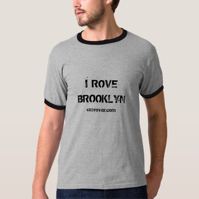 T-shirt Cru-inspiré J'ERRE pièce en t de sonnerie de (Devant)