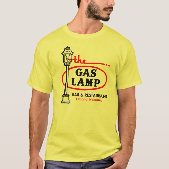 T-shirt Cru la lampe de gaz Omaha (Devant)